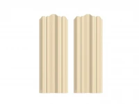 Штакетник М-образный 0,40х130мм RAL 1015 светлая слоновая кость односторонний дл=1,80м